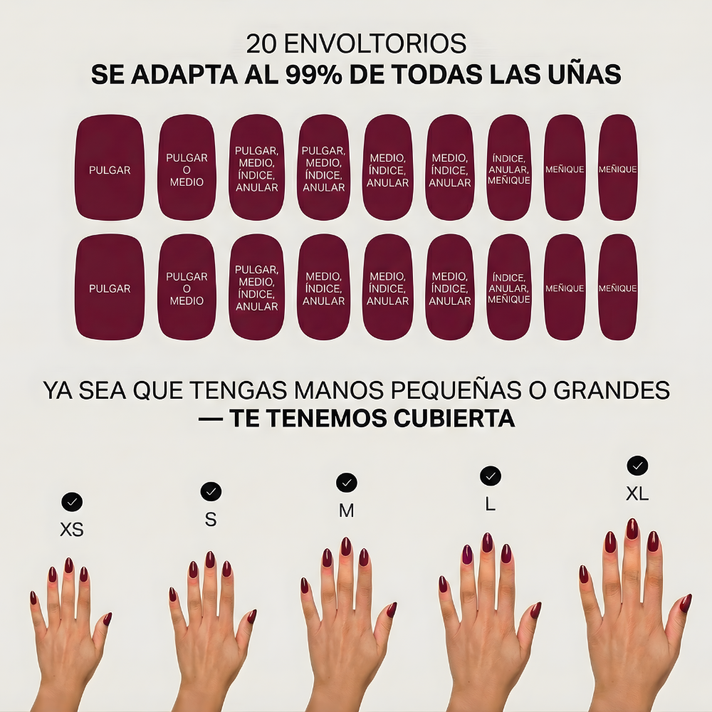 Pack 20 Uñas | UV-Free