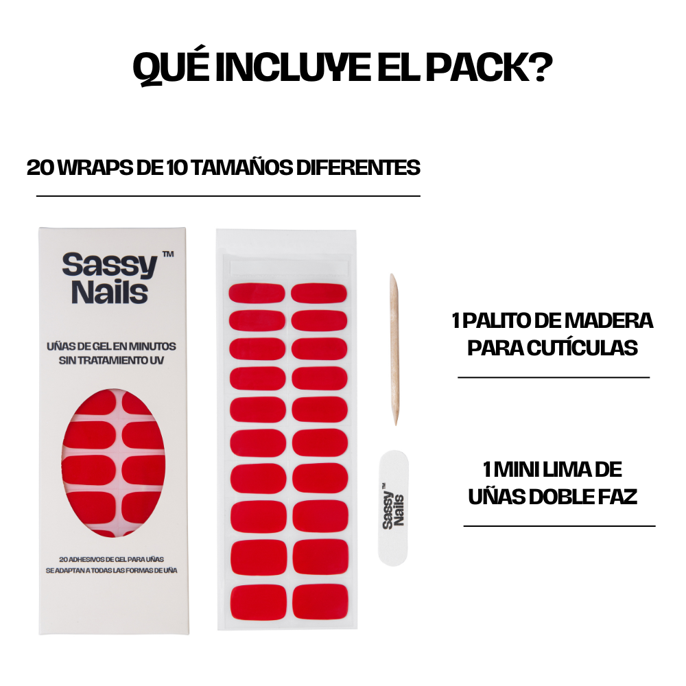Pack 20 Uñas | UV-Free